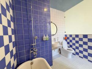 Koupelna v ubytování Fanice B&B