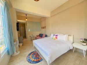 Postel nebo postele na pokoji v ubytování Fanice B&B