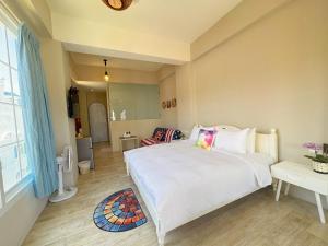 Postel nebo postele na pokoji v ubytování Fanice B&B