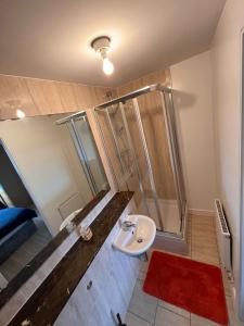 Koupelna v ubytování Superb En-suite Triple Room