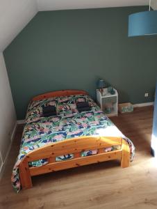 Postel nebo postele na pokoji v ubytování Chambres d'hotes PROCHE CIRCUIT