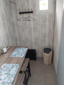 Postel nebo postele na pokoji v ubytování la clef des champs