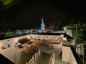 Balkón nebo terasa v ubytování Rustic House Archangelos