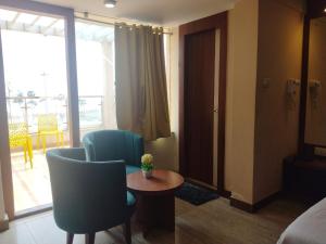 Posezení v ubytování New Digha Royal SeaView