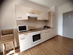 Η κουζίνα ή μικρή κουζίνα στο Apartament Beppe