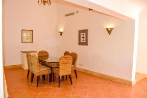 a dining room with a table and chairs at villa in Sharm El sheikh2 in Sharm El Sheikh