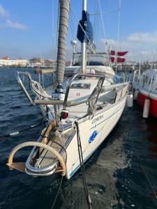 Photo de la galerie de l'établissement Veludstyret båd, med indbygget varme og gratis Wifi, à Fåborg