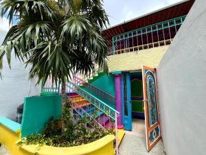 Bangunan di mana terletaknya rumah percutian