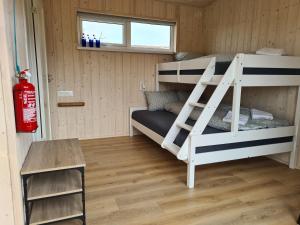 Voodi või voodid majutusasutuse Búhóll 1 Guesthouse toas