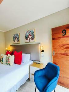Ένα ή περισσότερα κρεβάτια σε δωμάτιο στο Nu Oasis guest house