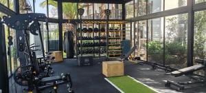 Fitness centrum a/nebo fitness zařízení v ubytování Very Chic Bodrum Adult Only