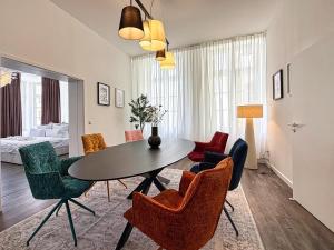 Χώρος καθιστικού στο Nr 5 Gemütliches Boutique-Apartment mit Flair 130 qm #Cosiness Company25