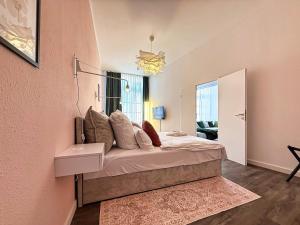 Χώρος καθιστικού στο Nr 5 Gemütliches Boutique-Apartment mit Flair 130 qm #Cosiness Company25