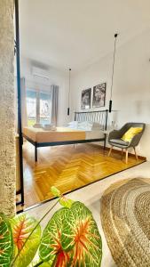 Χώρος καθιστικού στο My Athenian Suite