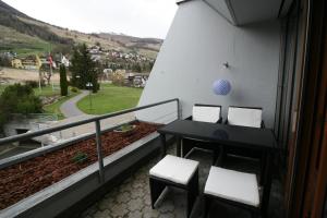 Nespecifikovaný výhled na hory nebo výhled na hory při pohledu z apartmánu