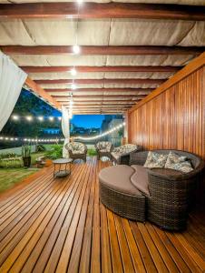 Istumisnurk majutusasutuses Hotel Boutique Ayni