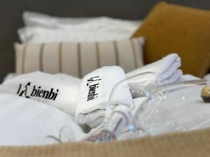 Postel nebo postele na pokoji v ubytování LaBienbi'