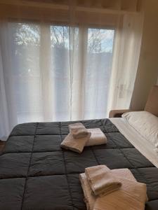 Postel nebo postele na pokoji v ubytování Chalet Lawà