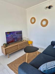 Et tv og/eller underholdning på Appartement vue mer