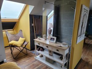 Χώρος καθιστικού στο Chambre bardney +2 φωτογραφίες