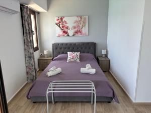 Ένα ή περισσότερα κρεβάτια σε δωμάτιο στο Galaris' Room