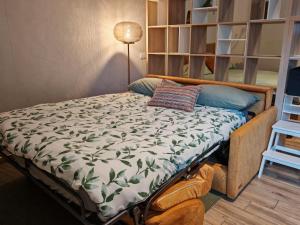 Postel nebo postele na pokoji v ubytování Casa Bebe & Gardens