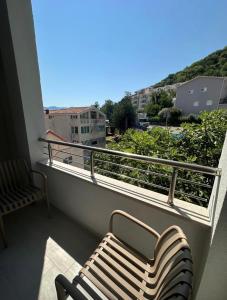 Balkón nebo terasa v ubytování Apartments Manojlovic