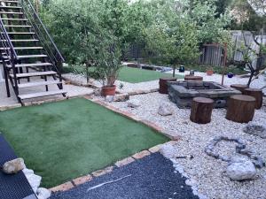 Zahrada ubytování Relax Apartman