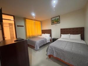 Katil atau katil-katil dalam bilik di Hotel La Shacsha +17 gambar