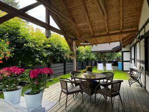 Κήπος έξω από το Apartamenty Baltic Lodge