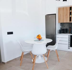 Cucina o angolo cottura di Azure Mirage Home Adults Only Private Seaside Villa w Garden and Parking