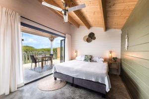 Postel nebo postele na pokoji v ubytování Studio chalet in sunny Caribbean Bonaire