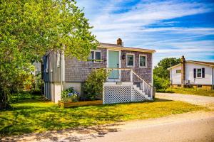 Bygningen som feriehuset ligger i