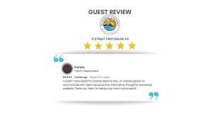 Certifikát, hodnocení, plakát nebo jiný dokument vystavený v ubytování Ocean Views Balcony K Street Penthouse #5