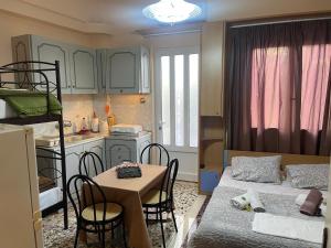 Kuchyň nebo kuchyňský kout v ubytování Pislis Rooms
