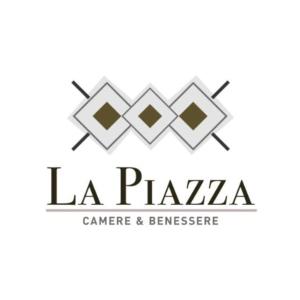 a logo for la plaza cinema andlezcue at La Piazza in San Giorgio Ionico