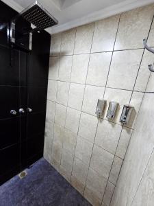 Et badeværelse på Departamento en el centro (monoambiente completo)