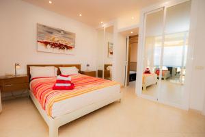 Postel nebo postele na pokoji v ubytování Seagulls melody C-208 + 56 fotografií