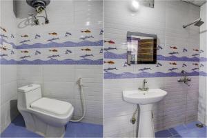 Ένα μπάνιο στο OYO 81208 HOTEL TERRENE EMPIRe