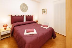 Postel nebo postele na pokoji v ubytování SEGESTA - New Nouveau Bedding