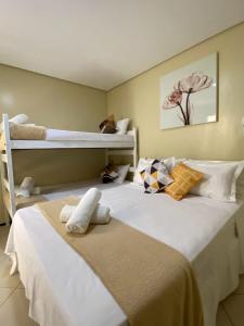 Cama ou camas em um quarto em Sr Hotel
