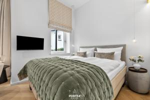 Postel nebo postele na pokoji v ubytování Nordwind Residence Suite Westerland auf Sylt