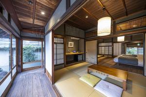Posezení v ubytování NIPPONIA 福住 宿場町