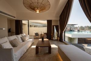 Χώρος καθιστικού στο Dianchi Youli Lakeside Resort Hotel