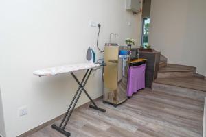 Kuchyň nebo kuchyňský kout v ubytování Anta Hotel