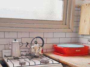 マル・デル・プラタにあるCielo azúlのキッチン(コンロ、ティーポット、トースター付) +14枚の写真