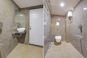 Koupelna v ubytování Hotel O Swagat Inn