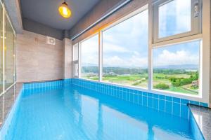 Πισίνα στο ή κοντά στο Gangneung The Gangmun Poolvilla and Spa Oceanview +10 φωτογραφίες