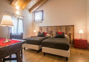 Postel nebo postele na pokoji v ubytování Casa dei Racconti