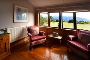 Posezení v ubytování Te Anau Lodge